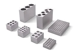PANTek Technologies - Dry Bath Block 6 X 2 mL Block, 30 X 36 X 54 mm, 6-Places For Compact Dry Bath/Block Heater - 88871104