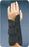Bird & Cronin Primo Wrist Brace Polyester / Foam / Aluminum Left Hand Black Small - 8147392