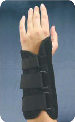 Bird & Cronin Primo Wrist Brace Polyester / Foam / Aluminum Left Hand Black Small - 8147392