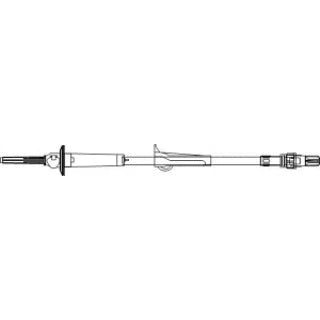ICU - Primary IV Administration Set 10 Drops / mL Drip Rate 92 Inch Tubing 1 Port - B9896