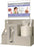 Bowman Manufacturing Bowman PPE Dispenser BOWMAN Quartz Beige ABS Plastic / PETG Plastic Manual Multiple Containers Wall Mount - ED-097-DISP