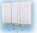 Brandt Industries - Privacy Screen Folding 3-Panel Anodized Aluminum - 70003