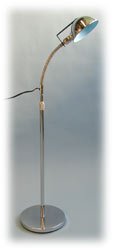 Brandt Industries - Gooseneck Exam Light Floor Standing Chrome - 41123