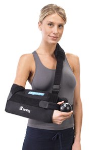 SlingShot 2 - Shoulder Immobilizer Small Airmesh Waist / Shoulder Buckle Closure Envelope Left or Right Arm - 08502