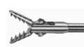 BR Surgical - Grasping Forceps 15-3/4 Inch Length Surgical Grade Finger Ring Handle Straight 5 Fr. Serrated Double Action Jaws - BR980-7013-005