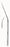 Hermann - Surgical Needle Curved Pointed Needle Rosen Ear Type - BR44-73715