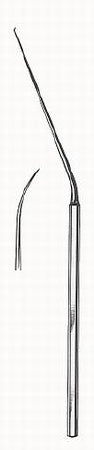 BR Surgical Hermann Surgical Needle Curved Pointed Needle Rosen Ear Type - BR44-73715