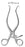 BR Surgical - Perineal Retractor 3-1/2 Inch Length - H118-80209