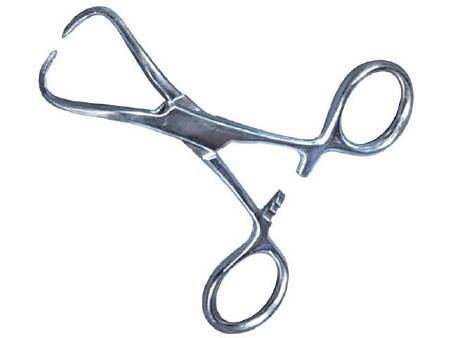 BR Surgical Towel Clamp Backhaus 3-1/2 Inch - FG14-11109
