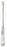 BR Surgical HerMann Medizintechnik Uterine Curette Sims 11 Inch Length Single-ended Rigid Handle Size 4, 11 mm Tip Sharp Loop Tip - H170-71011