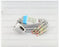 Burdick - 10 Lead Cable 15 pin Connector, Mixed Length For use with ECG System - A15-BK1-MSB