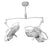 Burton Medical Products AIM - 200 OR Surgical Light Ceiling Mount Halogen 35 Watt White - A200SC