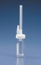 Busse Hospital Disposables Busse Mucus Specimen Trap 5 Inch Length Plastic Screw Cap 80 mL (2.7 oz.) Sterile OR - 407