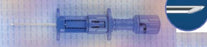 Busse Hospital Disposables - Bone Marrow Biopsy / Aspiration Needle 15 Gauge 3/8 to 1-7/8 Inch Triple Sharpened Atraumatic - 631
