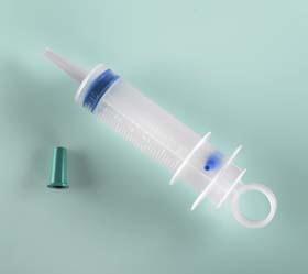 Bard Bardia Enteral Feeding / Irrigation Syringe 60 mL Pole Bag Catheter Tip Without Safety - 750379