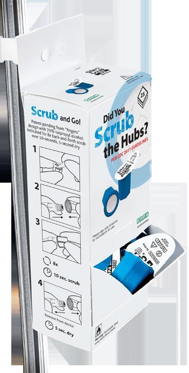 Bard SCRUB, SITE STR F/IV ACCESS IPA POLE MOUNT (25/BX 4BX/CS) - 3882025