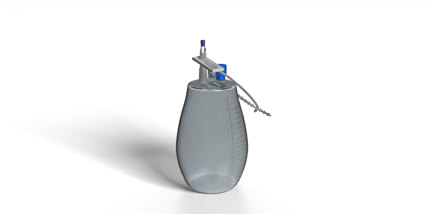 Uresil LLC CONTAINER, EVACUATED N/S 1000ML (12/CS) - ESB1000SP