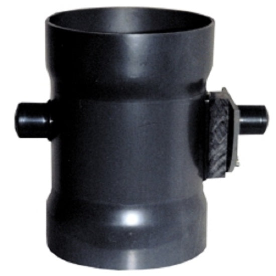US Plastic Corp. PVC Duct Butterfly Damper, Gray