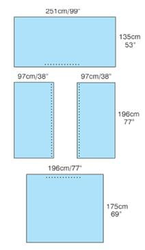 Cardinal Convertors General Purpose Drape Pack - 29107