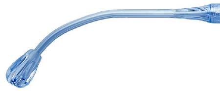 Cardinal Medi-Vac Yankauer Suction Handle 1/4 Inch ID X 9 Foot L, With Tapered Bulbous Tip, Nonconductive Tubing, Removable Male / Male Connector, Without Control Vent, Sterile - K84