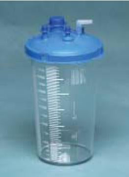 Cardinal Medi-Vac Guardian PPV Suction Canister 3000 mL Shut-Off Valve / Locking Lid - 65651-430