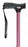 Soft Grip - T-Handle Cane Aluminum 31 to 40 Inch Height Pink - FGA52200 0000
