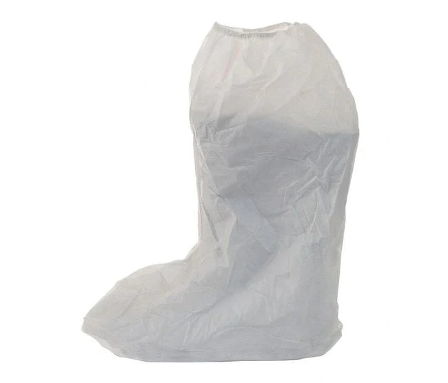 GammaGuard CE - Cleanroom Boot Cover X-Large Calf High Nonskid Sole White Sterile - CE11106CIS