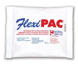 FlexiPac - Hot / Cold Pack General Purpose 8 X 14 Inch Plastic / Gel Reusable - 4029