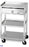 Chattanooga Utility Cart Stainless Steel 17 X 19 X 30 Inch 1 Drawer / 2 Shelves Silver - 4018