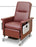 54 Series - Standard Transport Manual Recliner Tea Rose Vinyl 5 Inch Casters - 547T43-T7