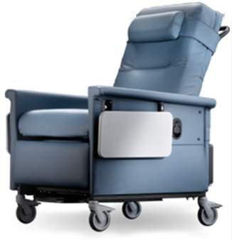 Champion Manufacturing 56 Series Bariatric Transport Manual Recliner Aquamarine Foam 5 Inch Caster 5 Inch Caster - 566T19-TS7