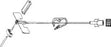 Advanced Medical Systems LifeGuard Infusion Needle Set 20 Gauge 1 Inch 10 Inch Tubing Without Port - CLG-2010