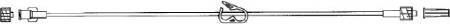Vygon - Extension Set 60 Inch Tubing 1 mL Priming Volume DEHP-Free - AMS638A
