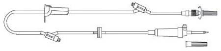 Advanced Medical Systems Administration Set 105 Inch Tubing 2 Ports - AMS105-1