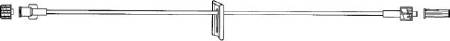 Advanced Medical Systems Extension Set 60 Inch Tubing 0.4 mL Priming Volume DEHP-Free - AMS-467C