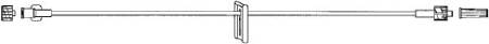 Advanced Medical Systems Extension Set 60 Inch Tubing 2 mL Priming Volume DEHP-Free - AMS-636