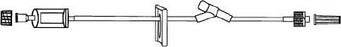 Advanced Medical Systems Extension Set 12 Inch Tubing 1 Port 4.9 mL Priming Volume DEHP-Free - AMS-426-1