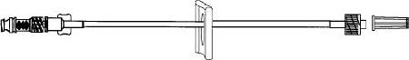 Advanced Medical Systems - Extension Set 7 Inch Tubing 0.38 mL Priming Volume DEHP-Free - SS-761B