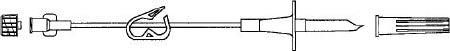 Vygon - Extension Set 4 Inch Tubing Without Ports 0.5 mL Priming Volume DEHP-Free - AMS-893