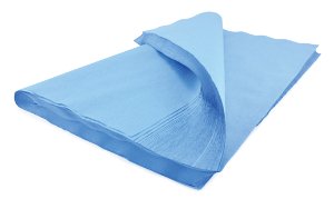 McKesson Sterilization Wrap Blue 24 X 24 Inch Single Layer Cellulose