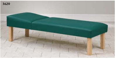 Model 3620 - Hardwood Leg Couch Recovery Couch Fixed Height - 3620-24-DT