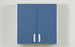 Managed Care Quick - Single Cabinet Wall Mount Chip Resistant PVC 1 Adjustable Shelf - Clinton Industries - 8224-1GR-066