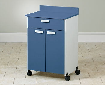 Clinton Industries Treatment Cabinet Floor Standing Laminate 1 Drawer - 8921-1NT-2AB