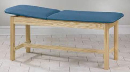 Clinton Industries ETA Classic Series H-Brace Treatment Table Fixed Height 400 Lbs. - 1010-27-3BK/1NT