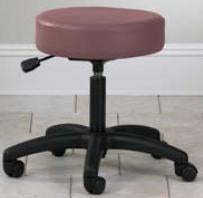 Clinton Industries Exam Stool Pneumatic Height Adjustment 5 Casters Cream - 2135-23-3C