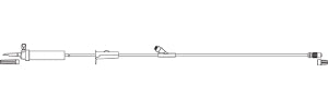 LightSafe - Primary IV Administration Set 20 Drops / mL Drip Rate 87 Inch Tubing 1 Port - LS415N