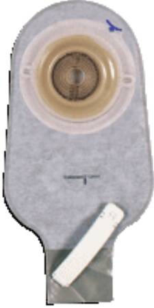 Coloplast Assura Extra Ostomy Pouch One-Piece System 11-1/4 Inch Length 15-43 mm Stoma Drainable Convex, Trim To Fit - 12419