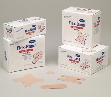 Flex-Band - Adhesive Strip 1 X 1-1/4 Inch Fabric Oval Tan Sterile - 46150001