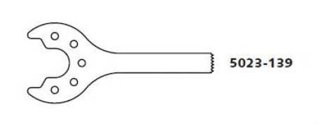 Conmed/Linvatec MicroPower Micro100 Saw Blade Sagittal 4.5 Cutting Edge X 25.5 Cutting Depth X 0.4 Material Thk X 0.6 Cutting Thk mm Straight Edge, Fine Tooth - 502313900