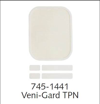Veni-Gard TPN - I.V. Dressing Film 4 X 5 Inch Sterile - 745-1441
